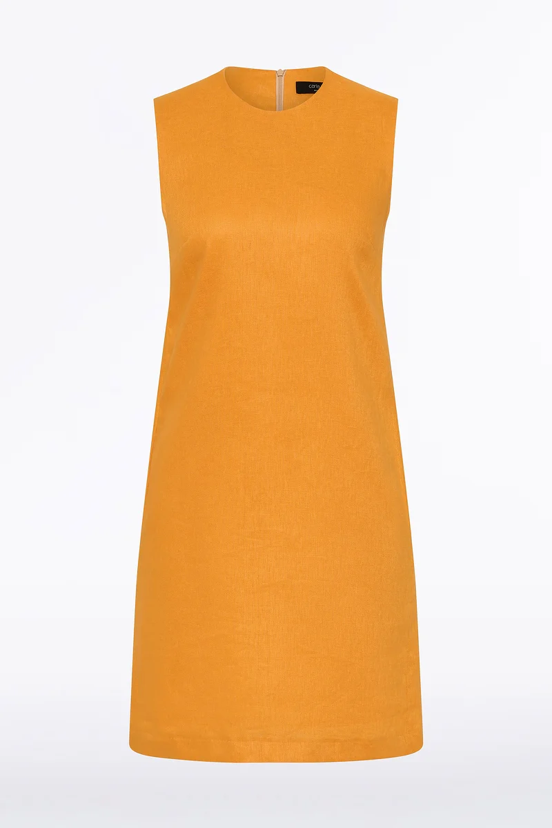 AMBER LINEN SHIFT DRESS - Image 5