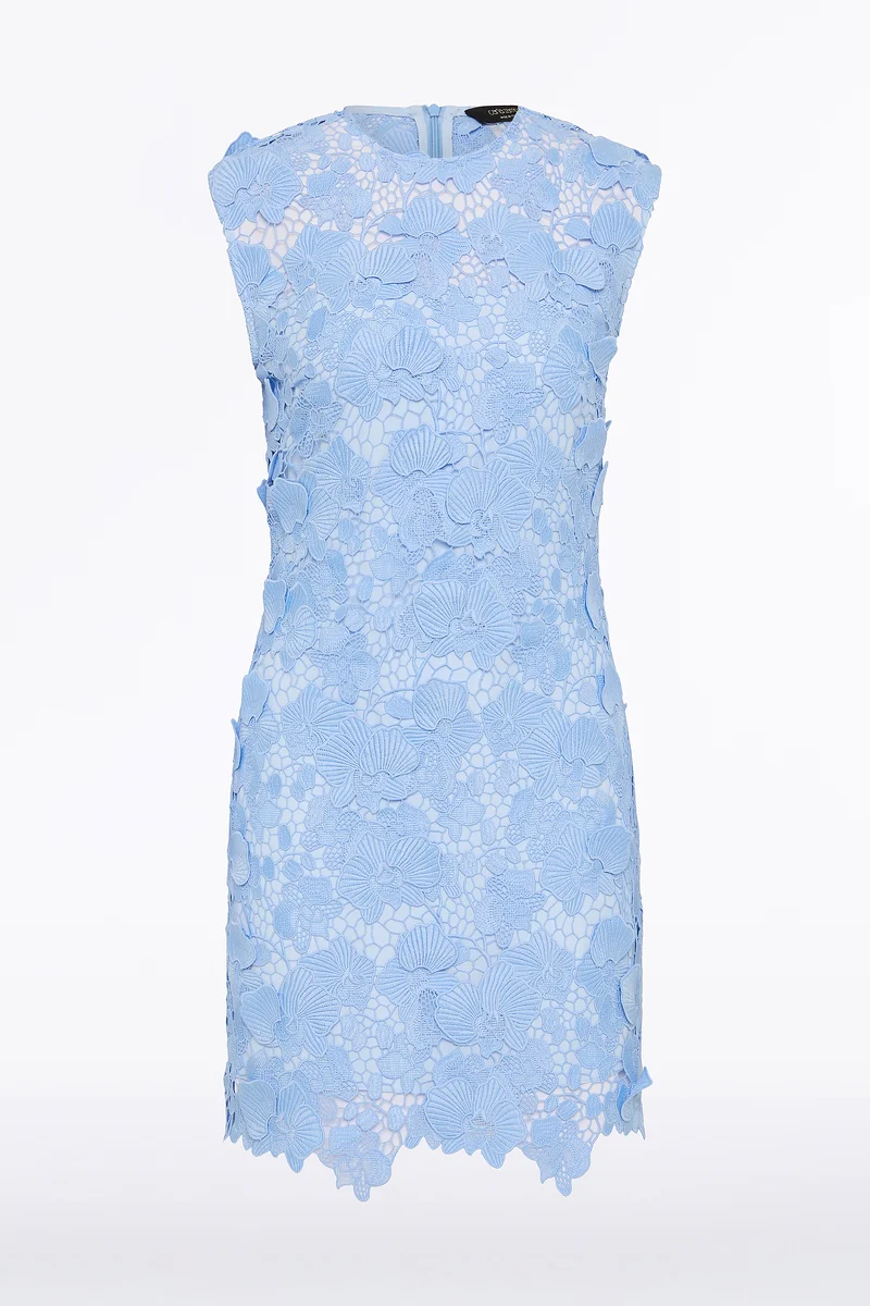 CELESTE 3D LACE SHIFT DRESS - Image 6