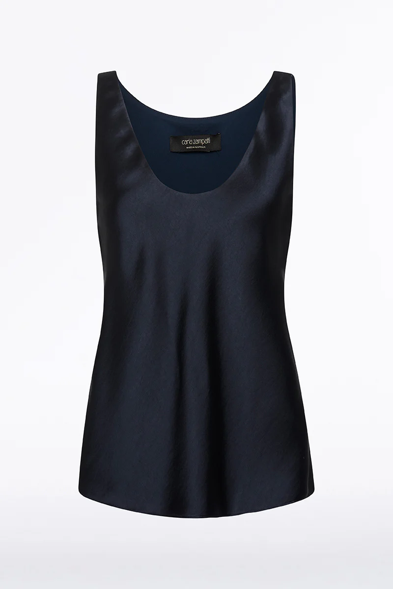 INK SATIN SCOOP CAMI - Image 4