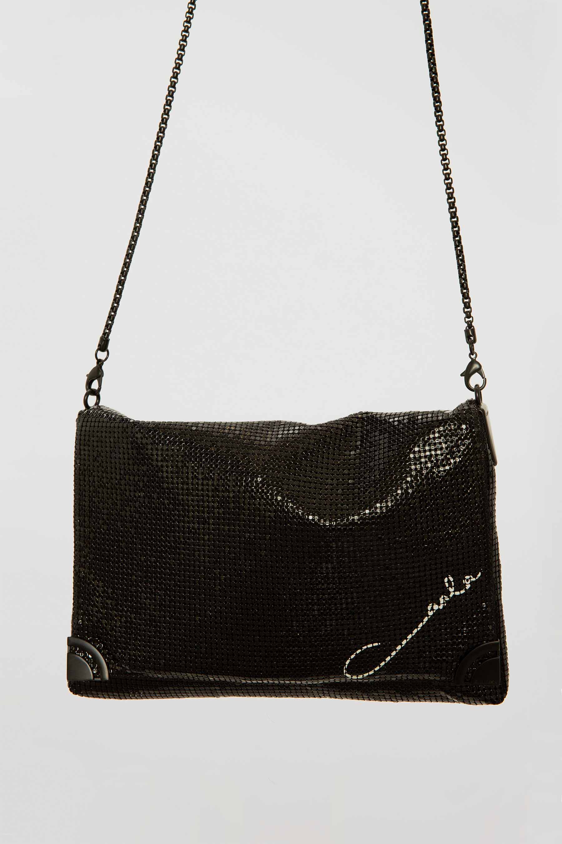 WHITE ON BLACK CARLA SIGNATURE BAG - Image 4